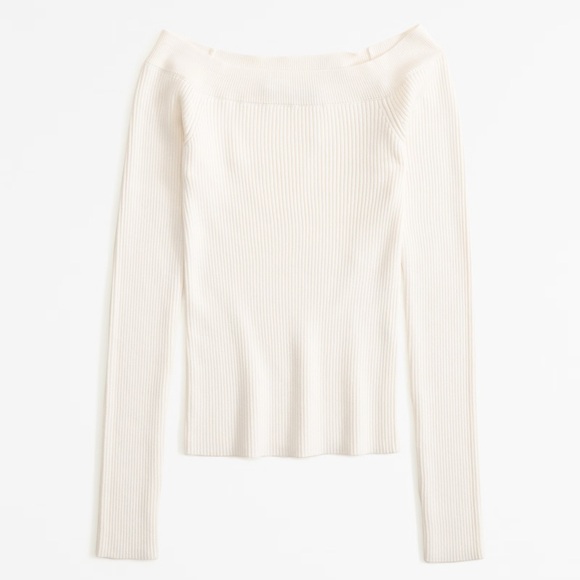 A&F off the shoulder top - Picture 1 of 4